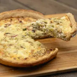 Speck-lauch-gruyère-quiche - Campingaz & Coleman