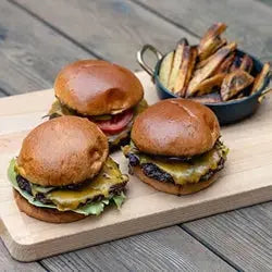 Saftige smah burger - Campingaz & Coleman