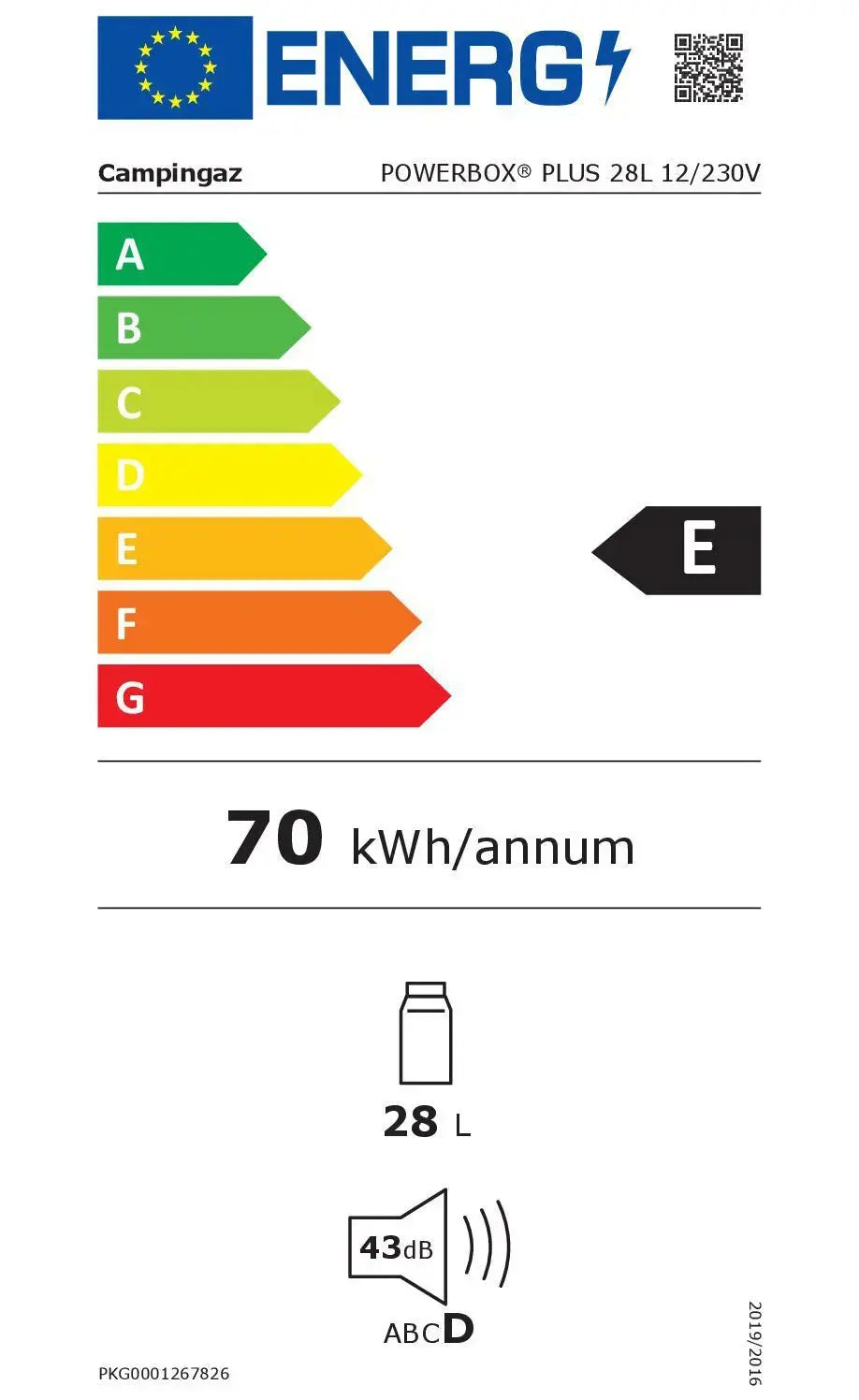 Powerbox Plus 28L 12/230V thermoelektrische Kühlbox   Campingaz & Coleman