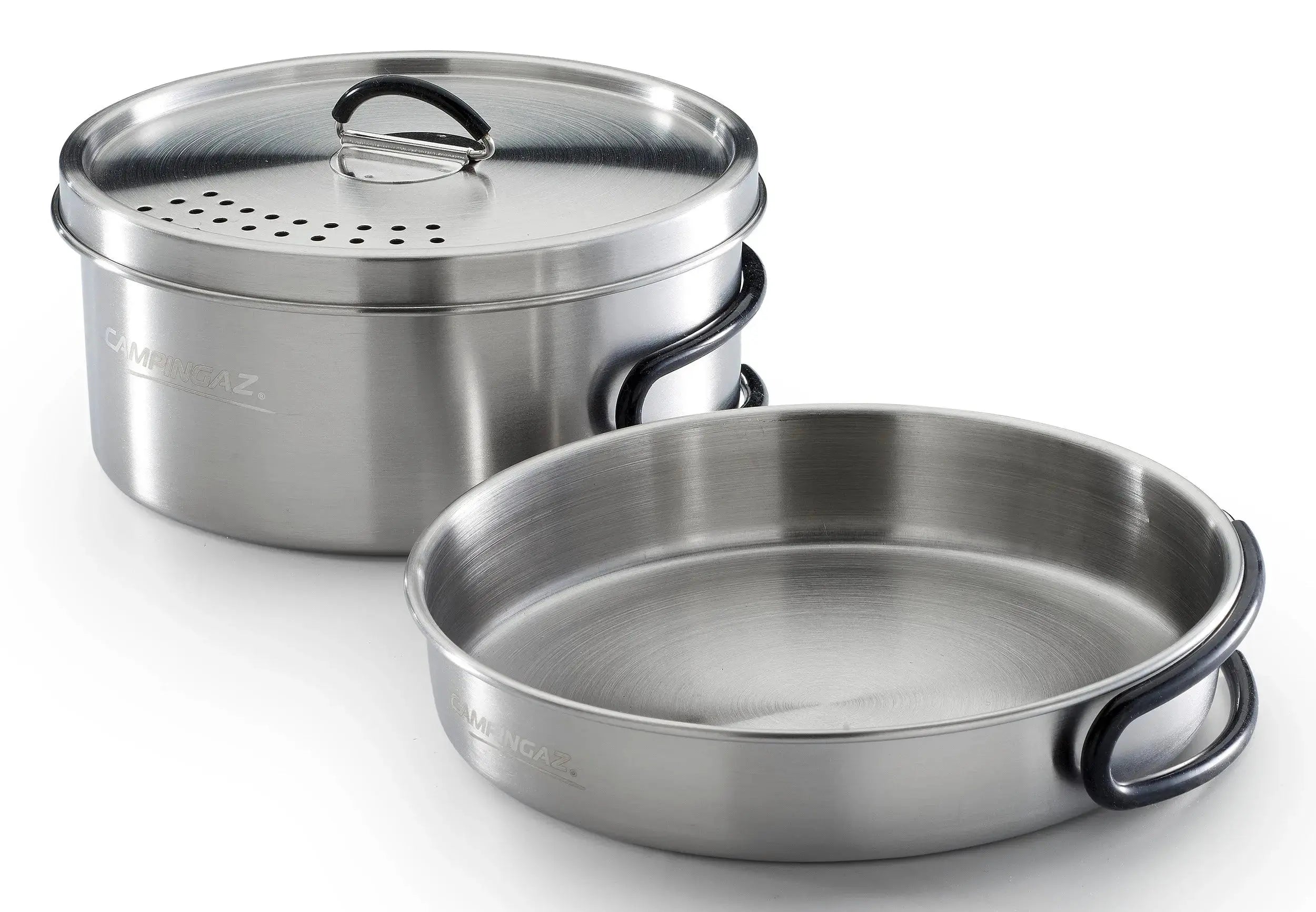 Trekking-Geschirrset aus Edelstahl, 3-teilig Campingaz