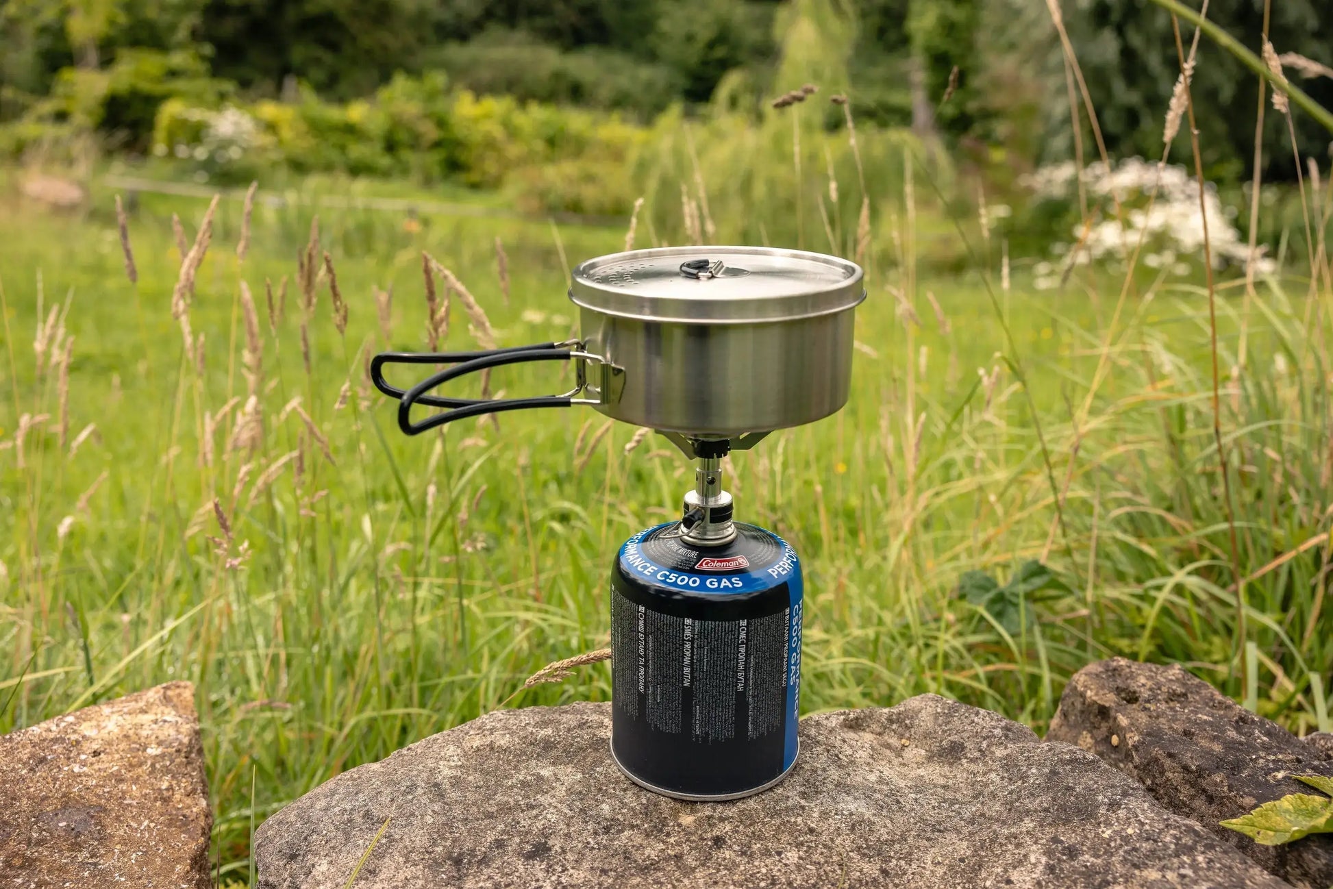 Trekking-Geschirrset aus Edelstahl, 3-teilig Campingaz